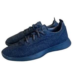 Allbirds Wool Runners Men's 9 Dark Gray Black Soles Athletic Comfort Shoes